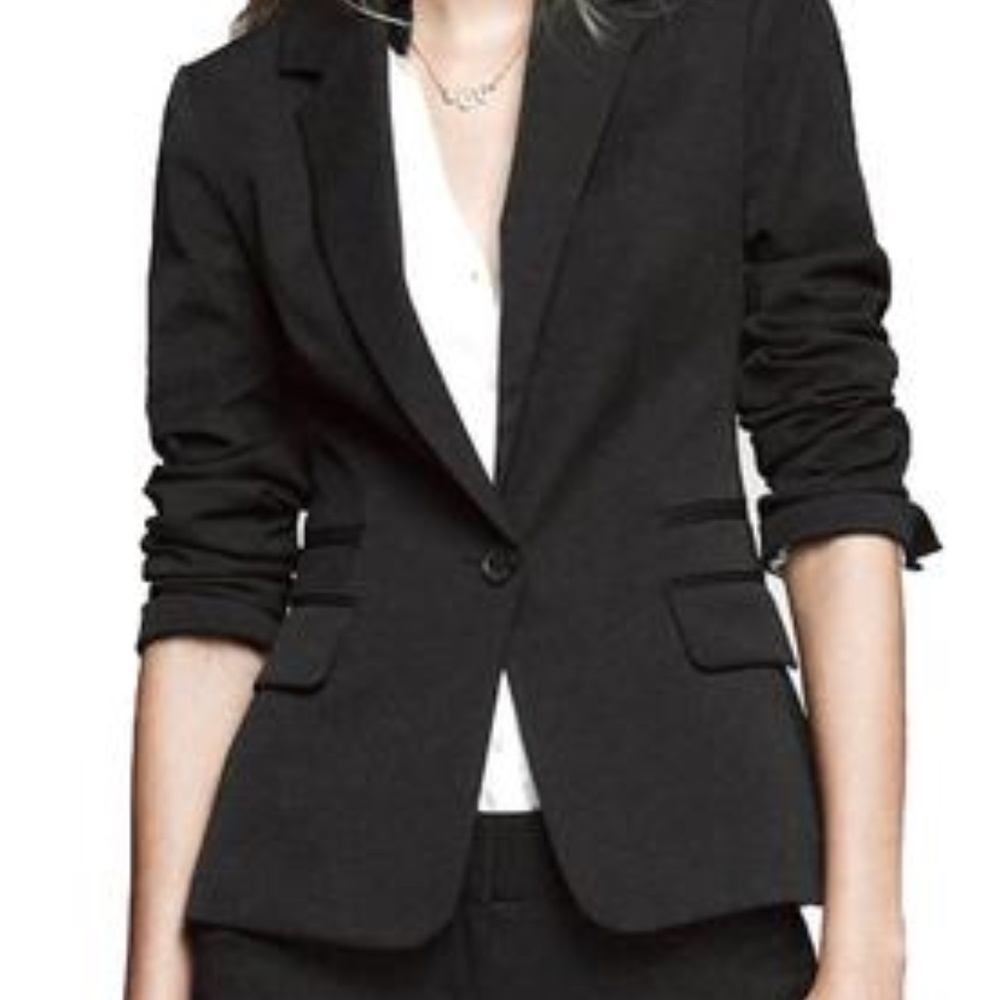 New 2 Xs Express Design Studio One Button Blazer … - image 3